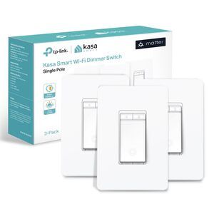 (2/3) Kasa Smart Kasa Matter Smart Dimmer Switch: Voice Control